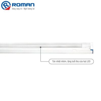 Bộ đèn tuýp LED 1/3 Nhôm ELL8212/20W