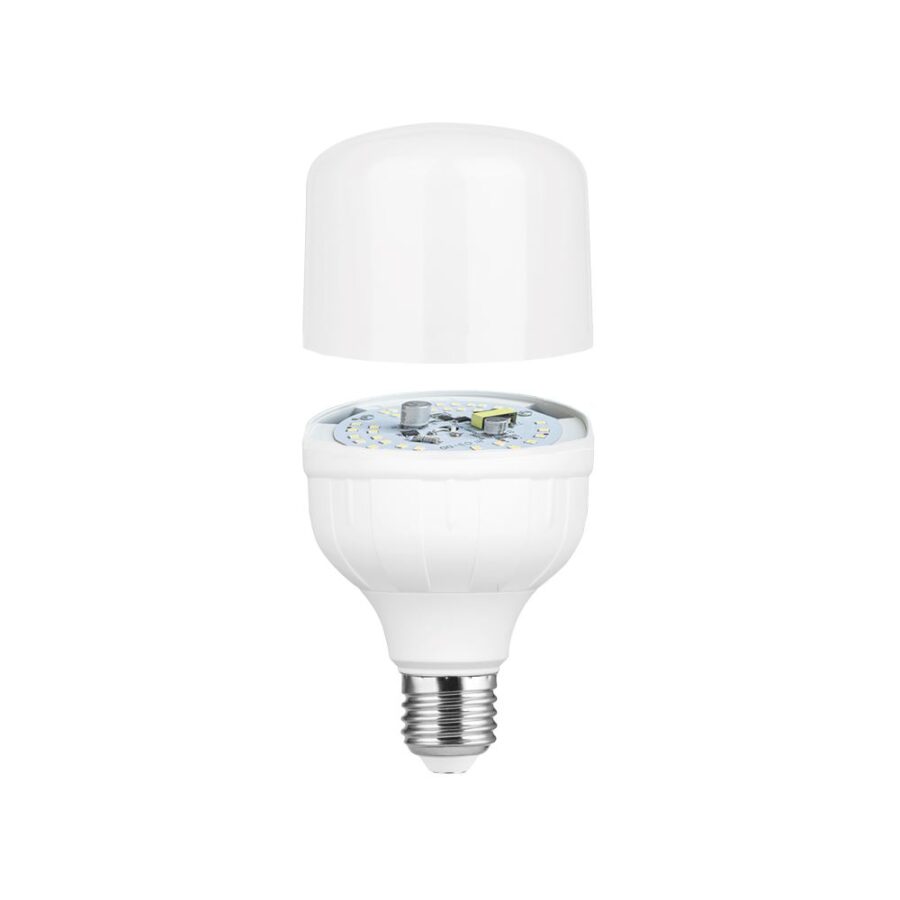 Bóng đèn LED Bulb trụ nhôm nhựa chống nước mưa ELB7036/40W Bóng đèn LED Bulb trụ nhôm nhựa chống nước mưa ELB7036/40W