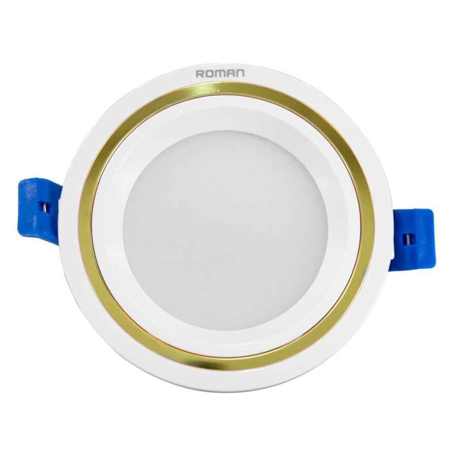 Đèn Downlight 3 màu ánh sáng nhôm đúc viền lõm ELD2011/8C