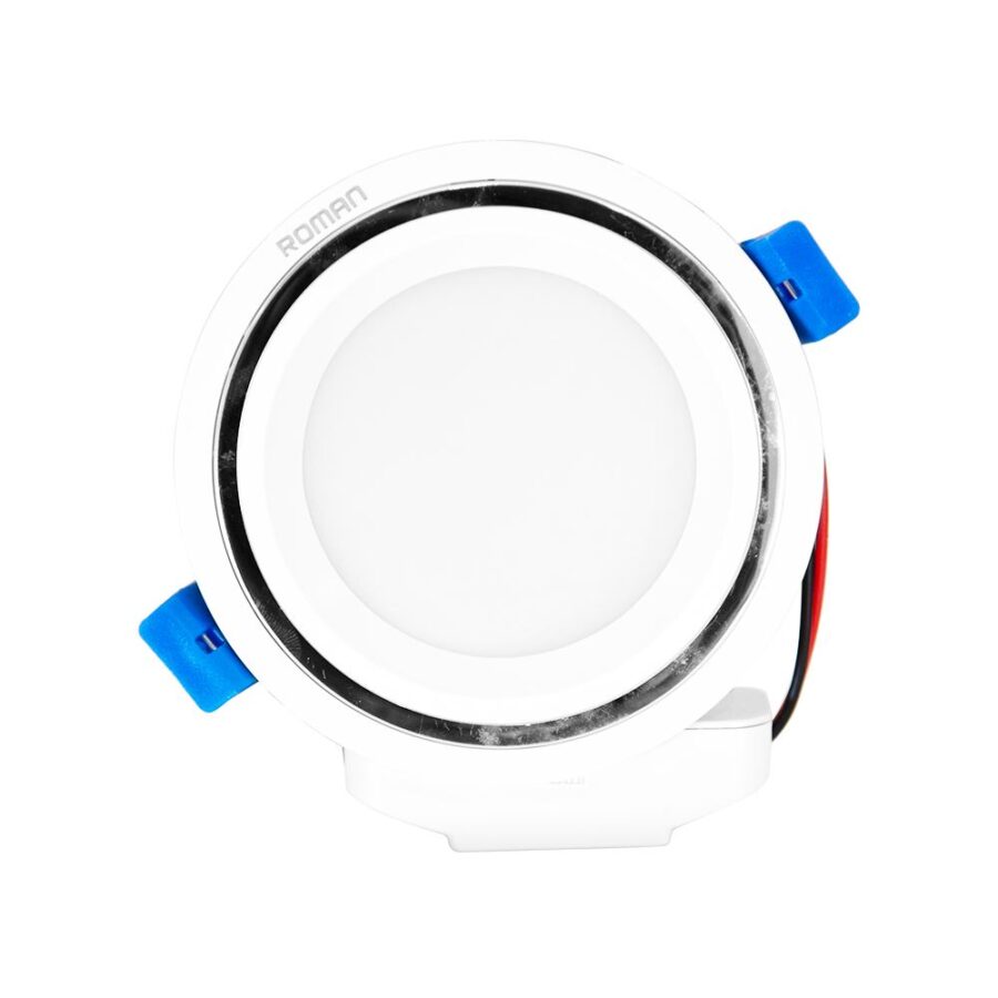 Đèn LED Downlight nhôm đúc viền lõm ELD2010/8A,W